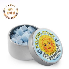 자일리톨 스톤 페퍼민트 부스터, 70g, 1개