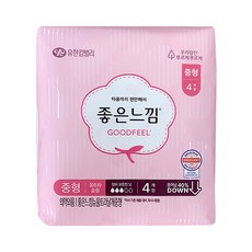 좋은느낌 휴대용 울트라 슬림 중형 4개입, 30개