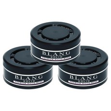 日本CARMATE BLANG 置放式固體香水消臭芳香劑3入組 白麝香 G1831T, 1個
