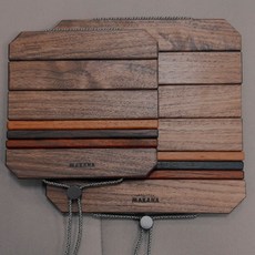 MAKANA 手工實木自由拼萬用墊, 小款-15*15 cm