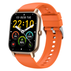 Donerton P66 통화가능 스마트워치 46.99mm 한글판 운동시계, 블루투스, 4.699cm, 오렌지