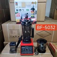 3L 6-in-1 블렌더 상업용 스테인리스 스틸 고출력 순수 구리 믹서 고기 분쇄기 얼음 주서기, 05 BF-5032
