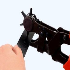 한스온 가정용 셀프 벨트 길이조절 구멍뚫기 도구 가죽스트랩펀칭기