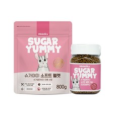 [미니스토리] 슈가야미 소프트 펠렛 800g 슈가글라이더 사료 먹이 펠렛, 1개