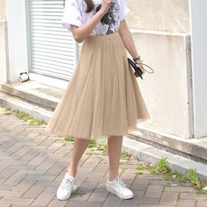 데일리앤 셀리 미디 플레어 샤스커트