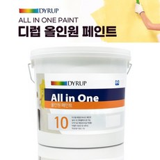 디럽 올인원 페인트 무광 화이트 4.5L, 시티브레이크, 1개