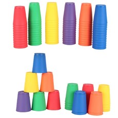 스피드스택스 스포츠스태킹 컵쌓기 놀이 12개입, 퍼플, 1개