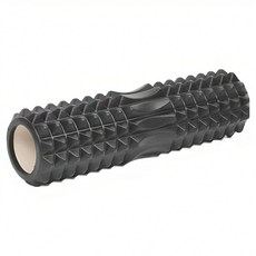 DBL 瑜伽柱按摩滾筒 45 x 13cm 70D硬度 EVA材質 黑色 200Kg承重 瘦腿塑形, 1個