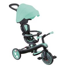 法國GLOBBER 哥輪步 4合1 Trike 多功能3輪推車 經典升級版, 薄荷綠, 1個