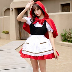 LoliDolls 紅色現代斗篷角色扮演套件cos1250