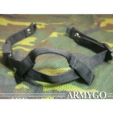 ARMYGO 改良型快拆黑色盔帶扣 堅固耐用 提升頭盔使用便利性, 1個