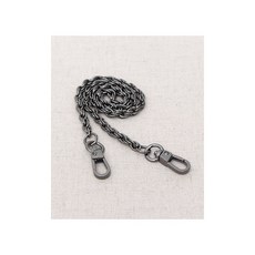 퀼트스타 모던 체인 스트랩 45cm_메탈그레이, 1개, 메탈그레이