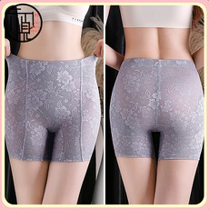 收腹提臀內褲女塑形産後夏季薄款翹臀收胯防走光安全褲打底褲無痕