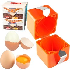 달걀 껍질 따개 크래커 도구 벗기기 달걀을 날달걀용 위한 삶은 주방 새로운 도구 기기 빨간색, Peeler
