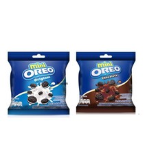 OREO 迷你香草巧克力分享組 2包入口味各一, 1個, 分購2包價(口味各一)