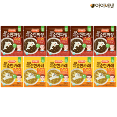 아이배냇 베베 처음먹는 순한덮밥소스 10개세트 12개월부터, 50g, 1세트, 짜장5+카레5