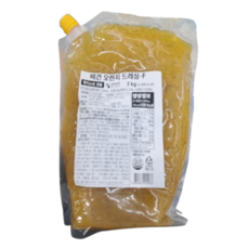 농심태경 비건 오렌지 드레싱-F, 1개, 2kg