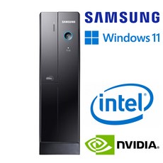 삼성 컴퓨터 본체 사무용 HDMI지원 원도우11, 3, i5-4570/8G/SSD240/GT710, 윈도우 11 프로, 240GB, 8GB, 블랙