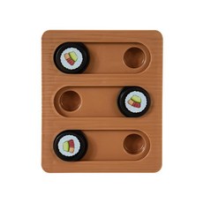 Quirky Kitty Sushi Hunter 도시락 상자 퍼즐 - 정신적 참여 및 느린 먹이를 위한 개박하 패킷이 있는 인터랙티브 식 장난감 191954