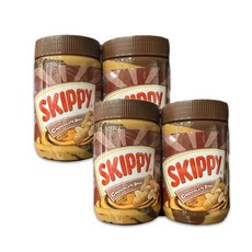 스키피 초콜릿 스트라이프 피넛버터 땅콩잼 / 트레이더스, 4개, 530g