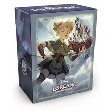 Ravensburger 디즈니 Lorcana TCG 데크 박스 팅커벨이 특징인 거대한 요정 | 80장의 슬리브 카드를 안전하게 보관 | TCG 플레이어를 위한 내구성 있는 휴, Ravensburger 디즈니 Lorcana TCG 데