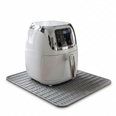 모루나루 다용도 에어프라이어 실리콘 열차단 단열 매트, 그레이, 1개