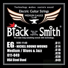 BlackSmith NW0942 電吉他弦 韓國品牌, 1個, NW-1149