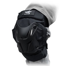 【風之守護】機車騎士 短款防摔護膝 (重機防摔護具 騎士護具 人身部品 跑山), 1個