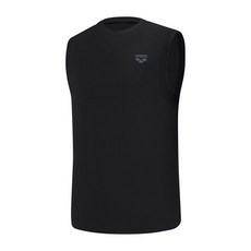 [백화점 정품] 아레나 코어 릴렉스핏 슬리브리스 래쉬가드 A6BM1RR45 BLK ( 택가격과 다를 수 있습니다)