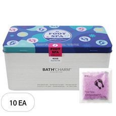 바스참 풋스파 틴케이스 로즈, 30개입, 10개