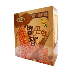 벌집모양곤약 즈마장맛(볶음참깨), 1박스, 400g