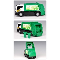 유아 쓰레기차 장난감 분리수거청소차 어린이자동차, 1개