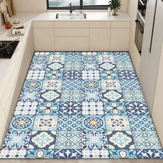 싱크대발매트 주방바닥매트 PVC 깔끔 방오 50x80cm