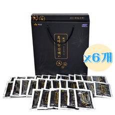 설날선물세트 의성 흑마늘 진액 골드 60ml x 30포 6개, 6세트, 1.8L