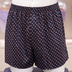 [AK플라자] [휠라언더웨어] FI4TKG3611M(INA) 60수 주자 로고 나염 남성 트렁크