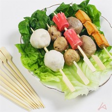 투엘 대나무 손잡이 꼬지 d, 소