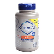CITRACAL 檸檬酸鈣補充錠, 1個, 200 件