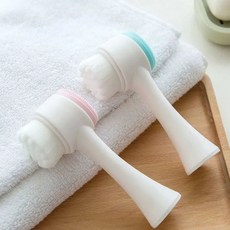 실리콘 모공 클렌징 세안 브러쉬 거품기 솔mi-4+1UVM