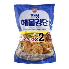 한성기업 한성 해물경단 270g+270g 해물완자/동그랑땡/명절음식/제사음식/반찬, 540g, 1개