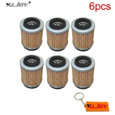 JS 야마하 오일 필터 SR125 용, [06] 6pcs, 06 6pcs, 06 6pcs