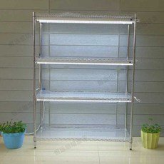 산소삽목기 선반 꺾꽂이 번식 묘목 LED 3단 재배 온실 90x40x120cm, 1개, 120x50x150cm 4단(조명트레이별매)