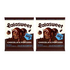 라라스윗 저당 초코범벅팝콘 실속구매, 2개, 0.3g
