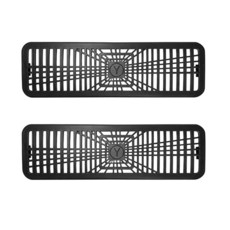 테슬라 모델 Y 주니퍼 2025/2026용 뒷좌석 바닥 공기 흐름 벤트 그릴 보호 2개 커버용 에어컨 콘센트 프로텍터 액세서리