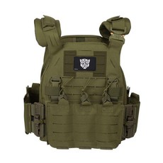1000D尼龍戰術背心馬甲 多功能輕量化 軍迷CS戶外野戰裝備
