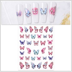 클래식네일 아트나비 네일스티커 젤네일아트재료, 1개, B타입 (184)