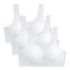 속맘 주니어 스포츠브라 3매세트 심리스 누디 초등 청소년 브라탑