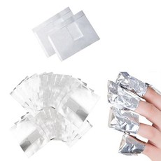 네일아트 젤네일 쏙오프 호일솜 호일랩 50매 pic+07127xL