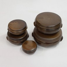 숨쉬는 그릇 냉장보관용 옹기단지 3호 양념단지 mel+193wL