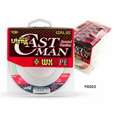 YGK 日本原裝 CASTMAN PE300M #4釣魚線(D632), 1個, #4