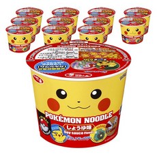 札幌一番 寶可夢皮卡丘杯麵 醬油風味, 12入